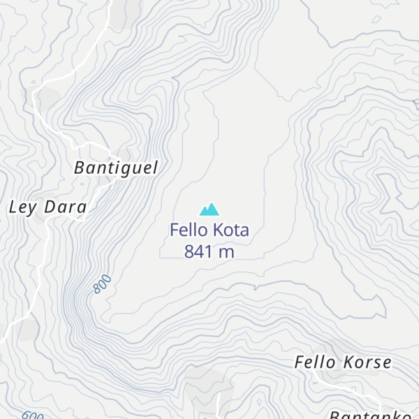 Map of Fello Kota