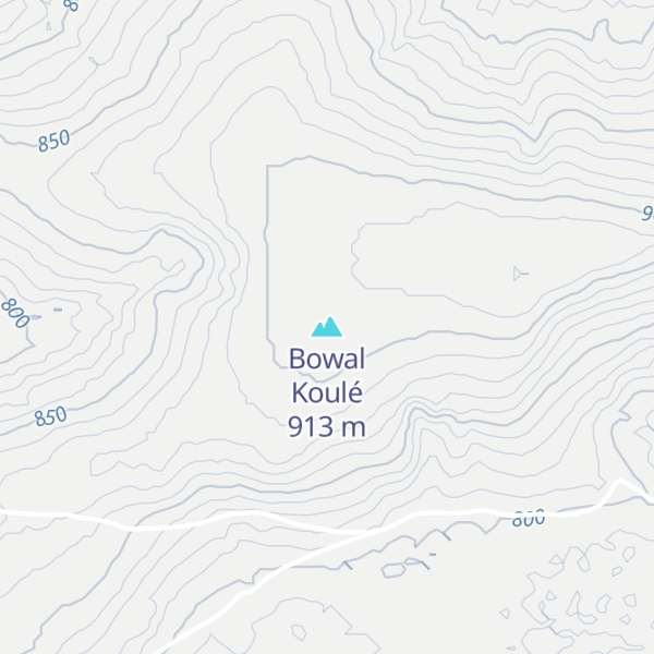 Map of Bowal Koulé