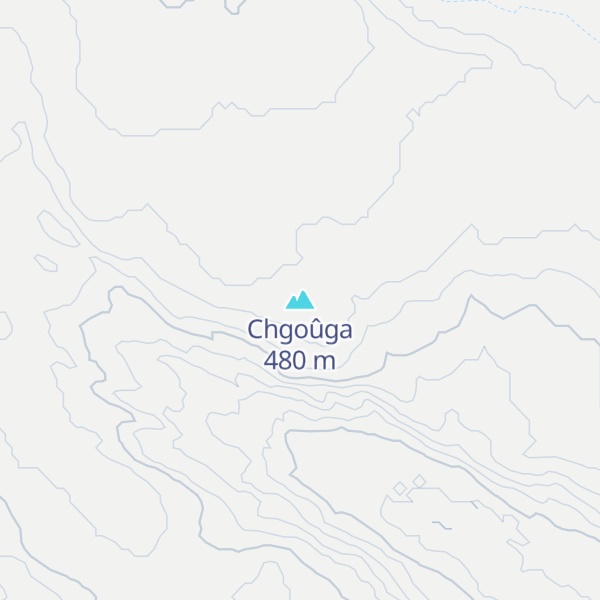 Map of Chgoûga
