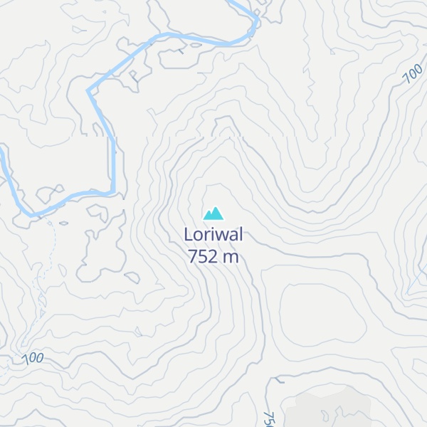 Map of Loriwal