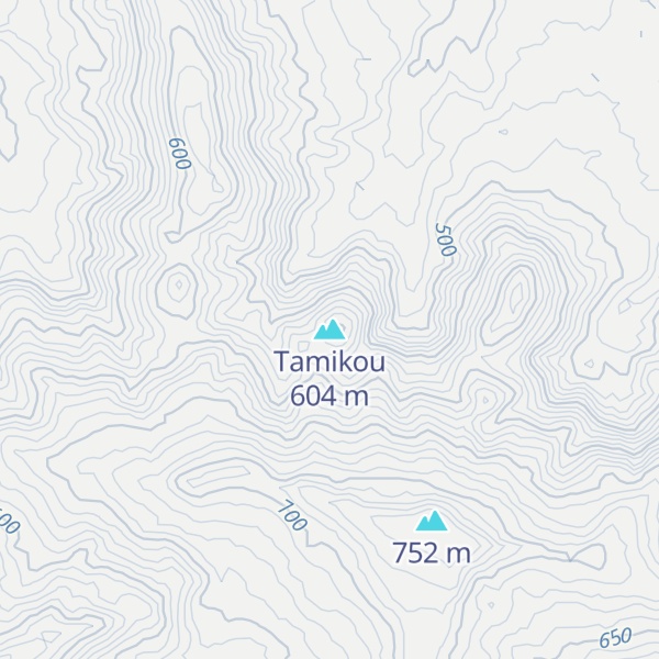 Map of Tamikou