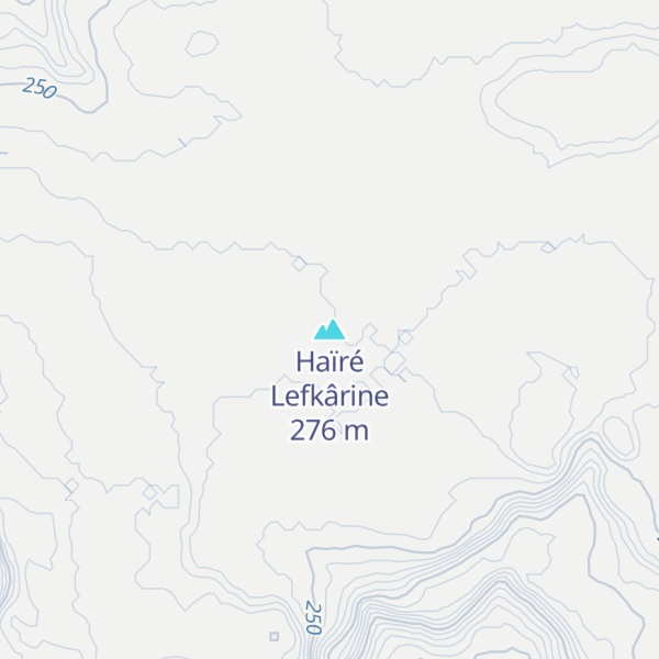 Map of Haïré Lefkârine