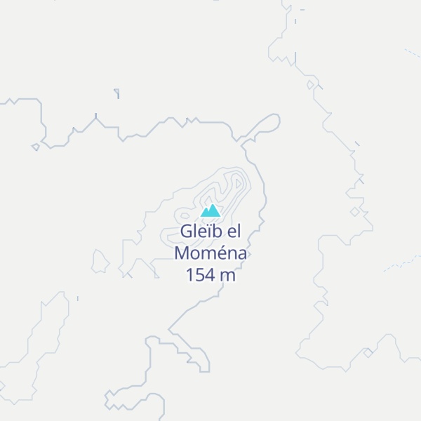 Map of Gleïb el Moména
