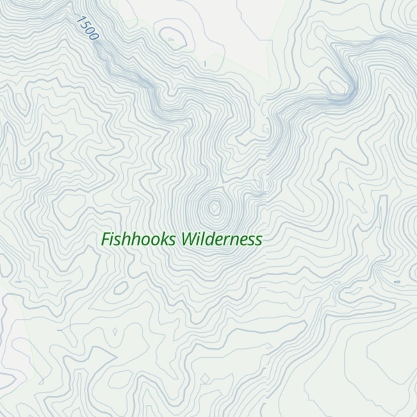 Map of Diamond Bar Peak