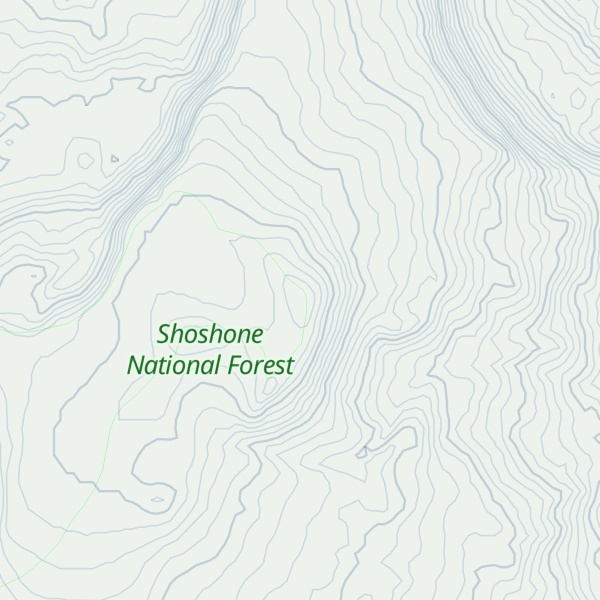 Map of Lava Mountain
