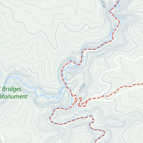 Map of Ruin Rock