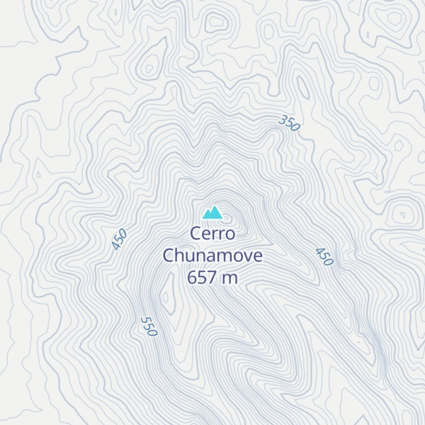 Map of Cerro Chunamove