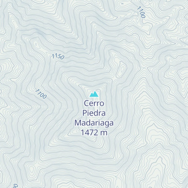 Map of Cerro Piedra Madariaga