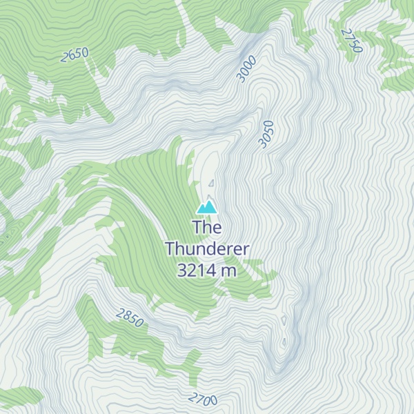 Map of The Thunderer