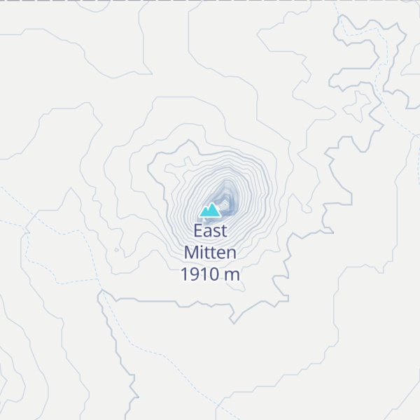 Map of East Mitten