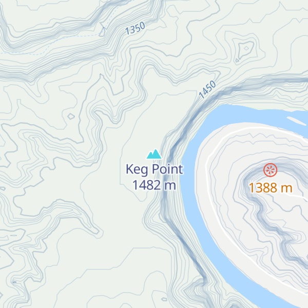 Map of Keg Point