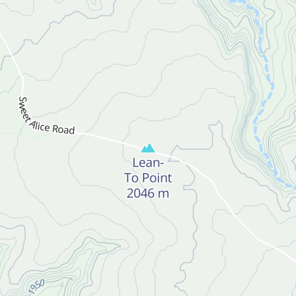 Map of Lean-To Point
