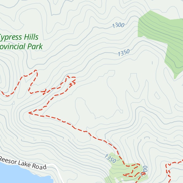 Map of Reesor Hill