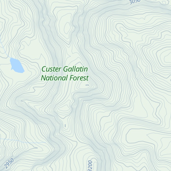 Map of Pinnacle Mountain