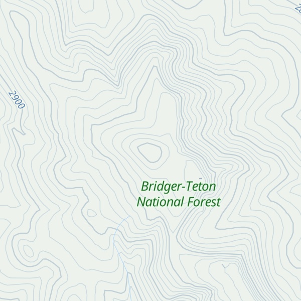 Map of Bacon Ridge