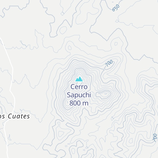 Map of Cerro Sapuchi
