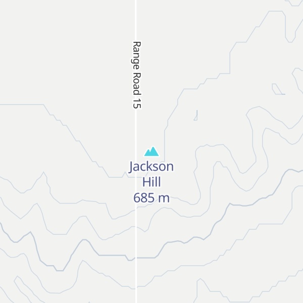 Map of Jackson Hill