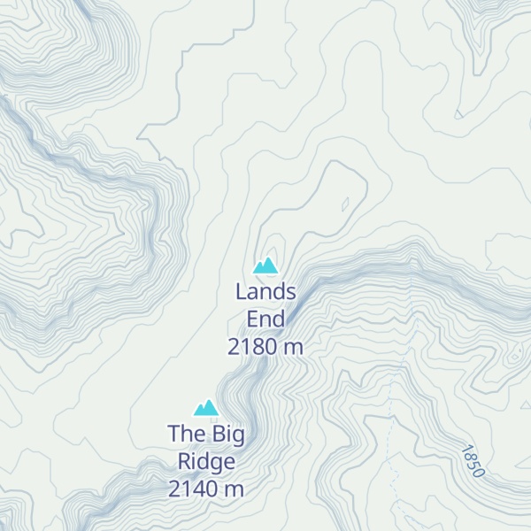 Map of Lands End