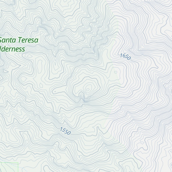 Map of Jackson Mountain