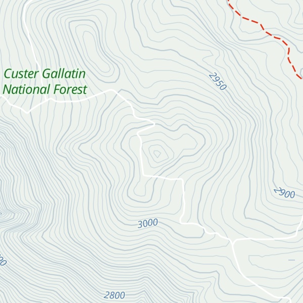 Map of Chrome Mountain