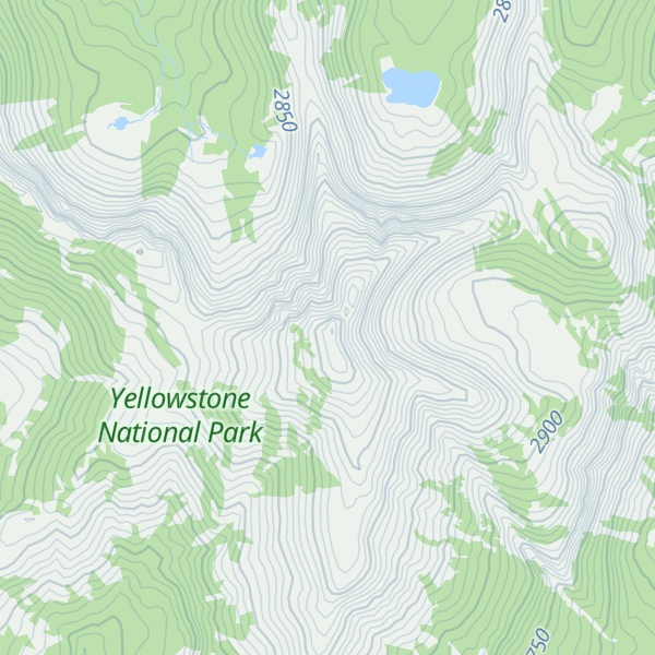 Map of Top Notch Peak