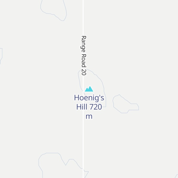 Map of Hoenig's Hill