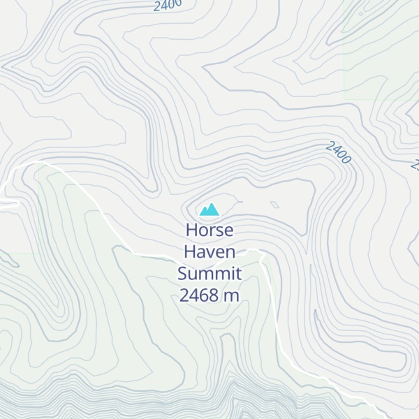 Map of Horse Haven Summit