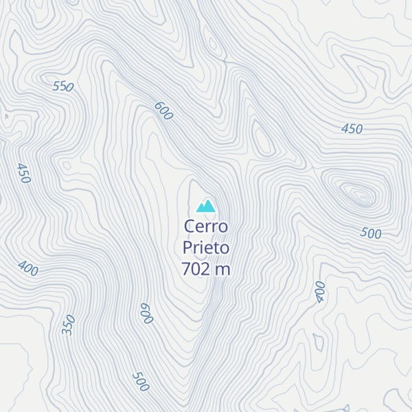 Map of Cerro Prieto