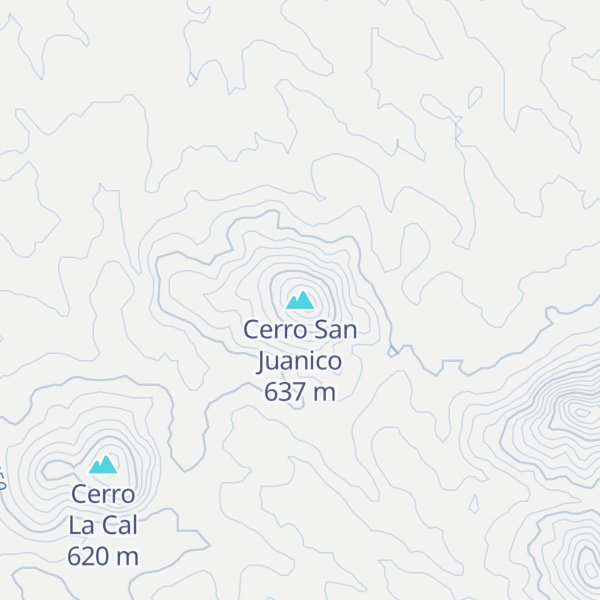 Map of Cerro San Juanico