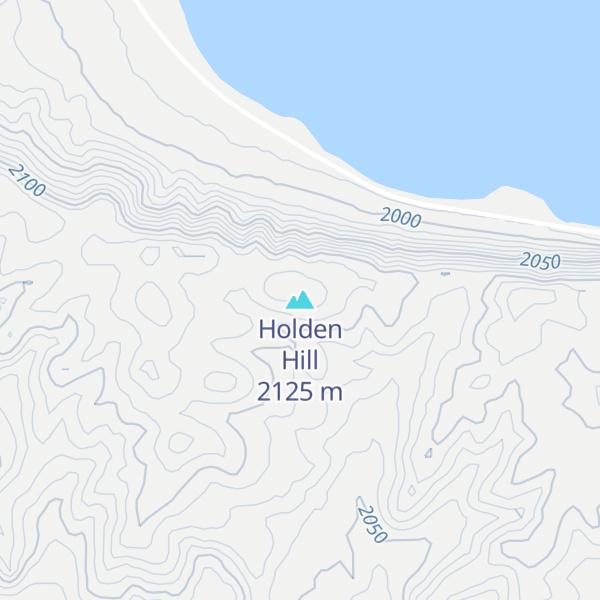 Map of Holden Hill