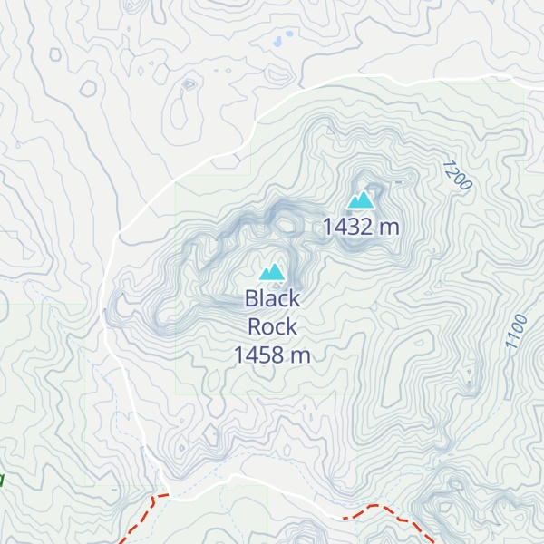 Map of Black Rock