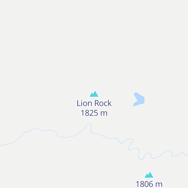 Map of Lion Rock