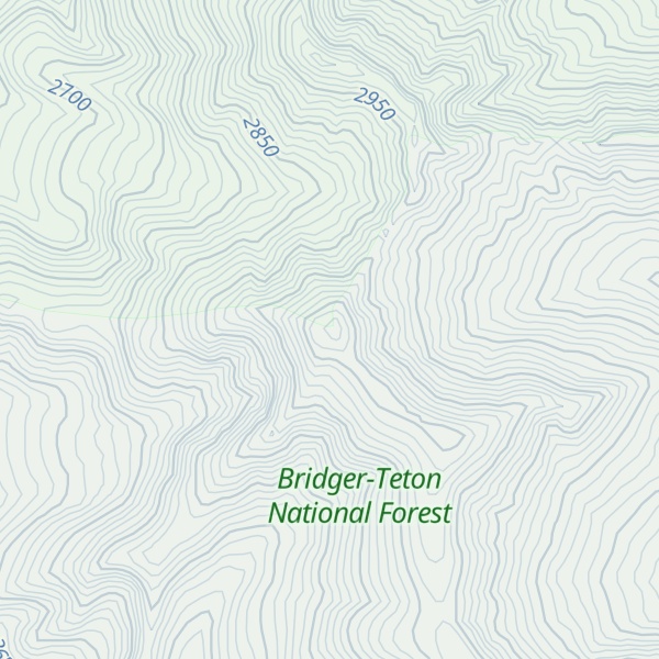 Map of Pass Peak