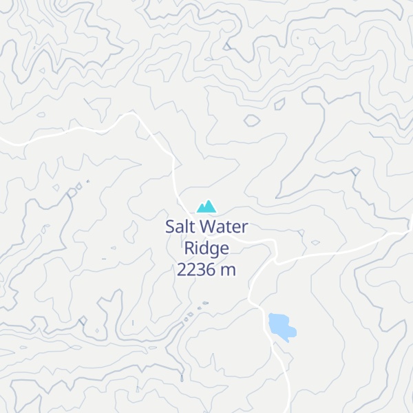 Map of Salt Water Ridge