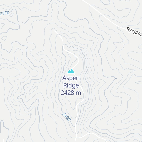 Map of Aspen Ridge