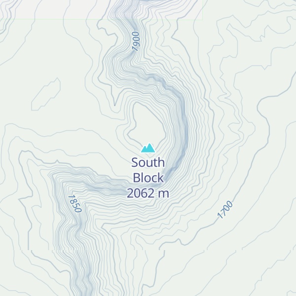 Map of South Block