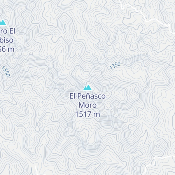 Map of El Peñasco Moro