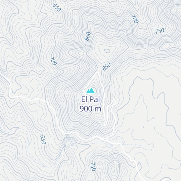 Map of El Pal