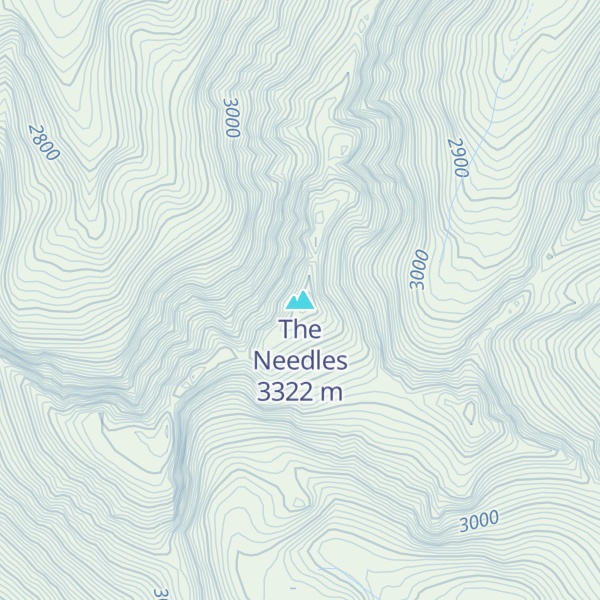Map of The Needles