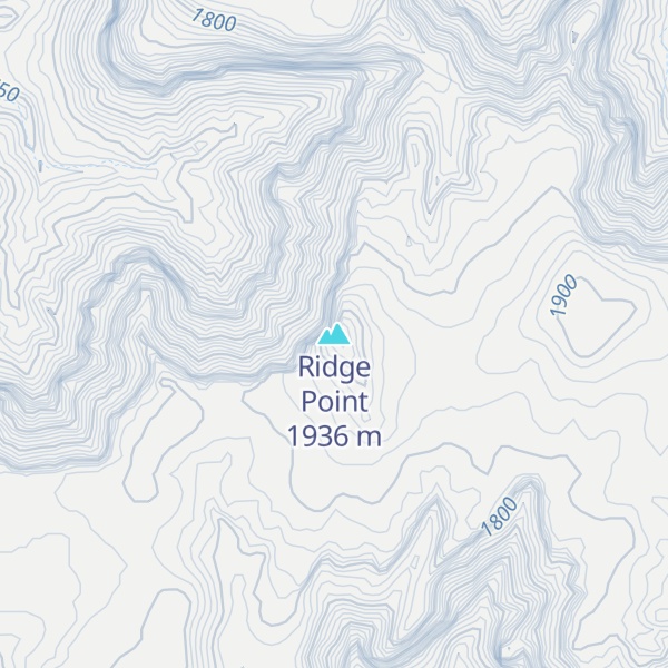 Map of Ridge Point