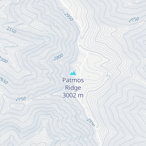 Map of Patmos Ridge