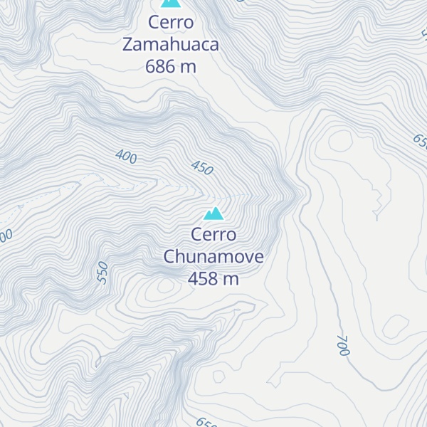 Map of Cerro Chunamove