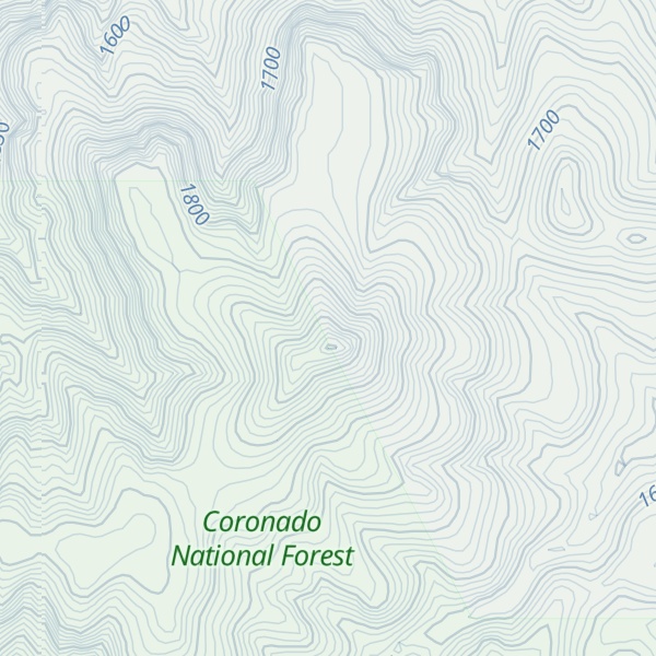 Map of China Peak