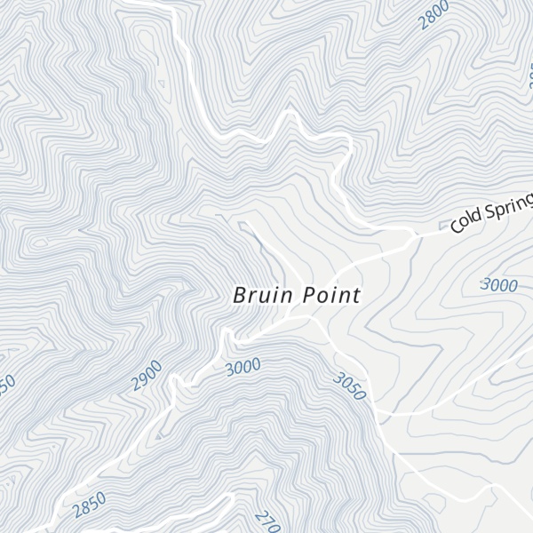 Map of Bruin Point