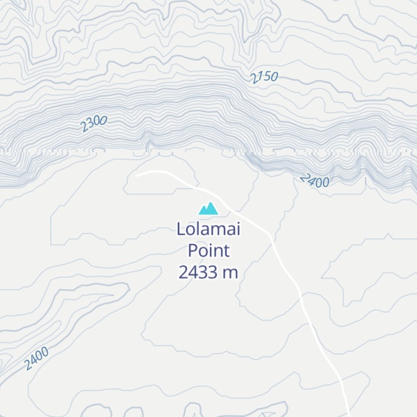 Map of Lolamai Point