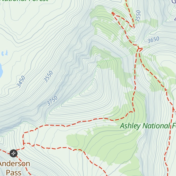 Map of Dome Peak