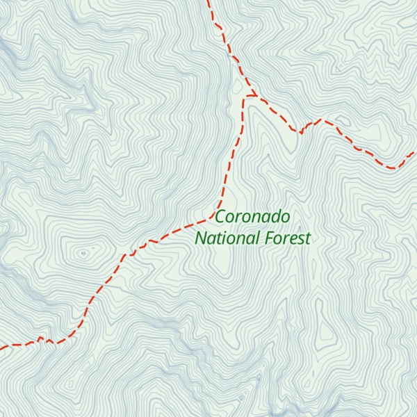 Map of Grassy Peak
