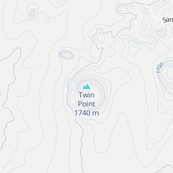 Map of Twin Point