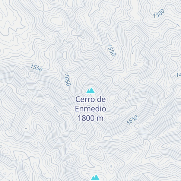 Map of Cerro de Enmedio
