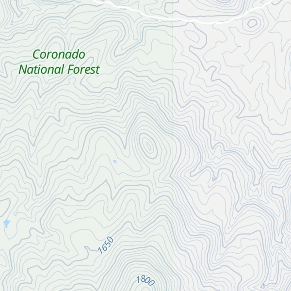 Map of Bald Mountain